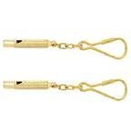 2X Mini Whistle Keychain for Universal Use (Keychain Accessory)