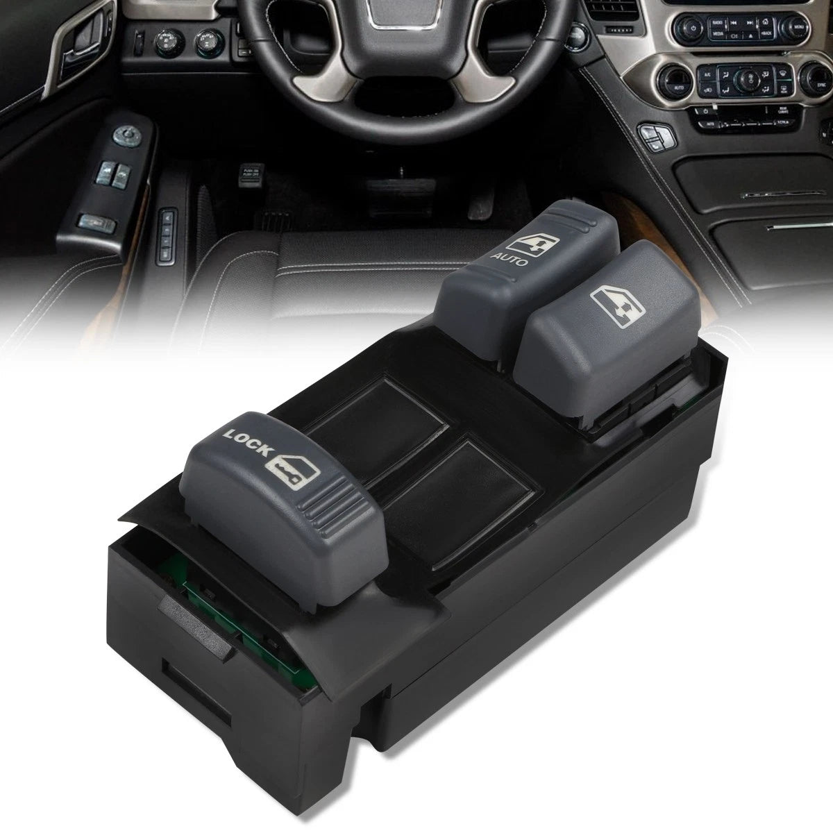 Master Power Window Switch for Chevy GMC C1500 C2500 K3500 (1995–2001)