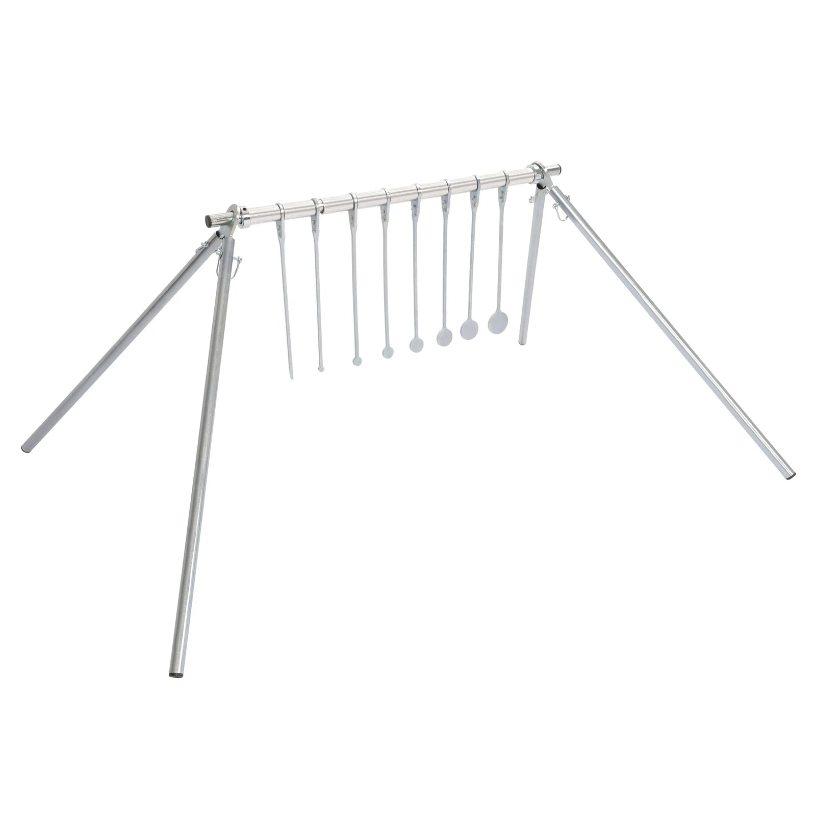 Set of 8 Steel Spinning Targets for .22 Rimfire