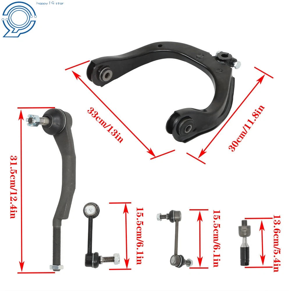 16pc Front Upper Control Arm Kit for Chevy Trailblazer (2004-2007)