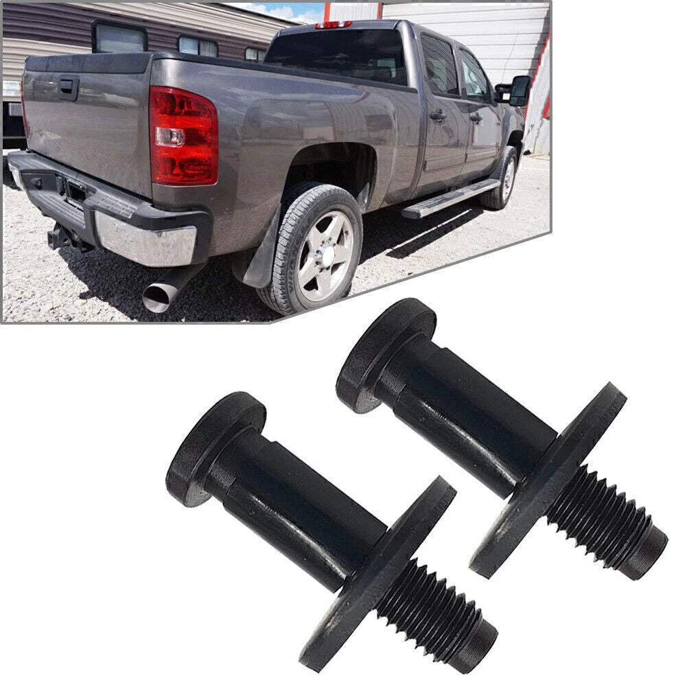 Tailgate Door Latch Striker Bolt Set for Chevy GMC Cadillac Hummer (Pair)
