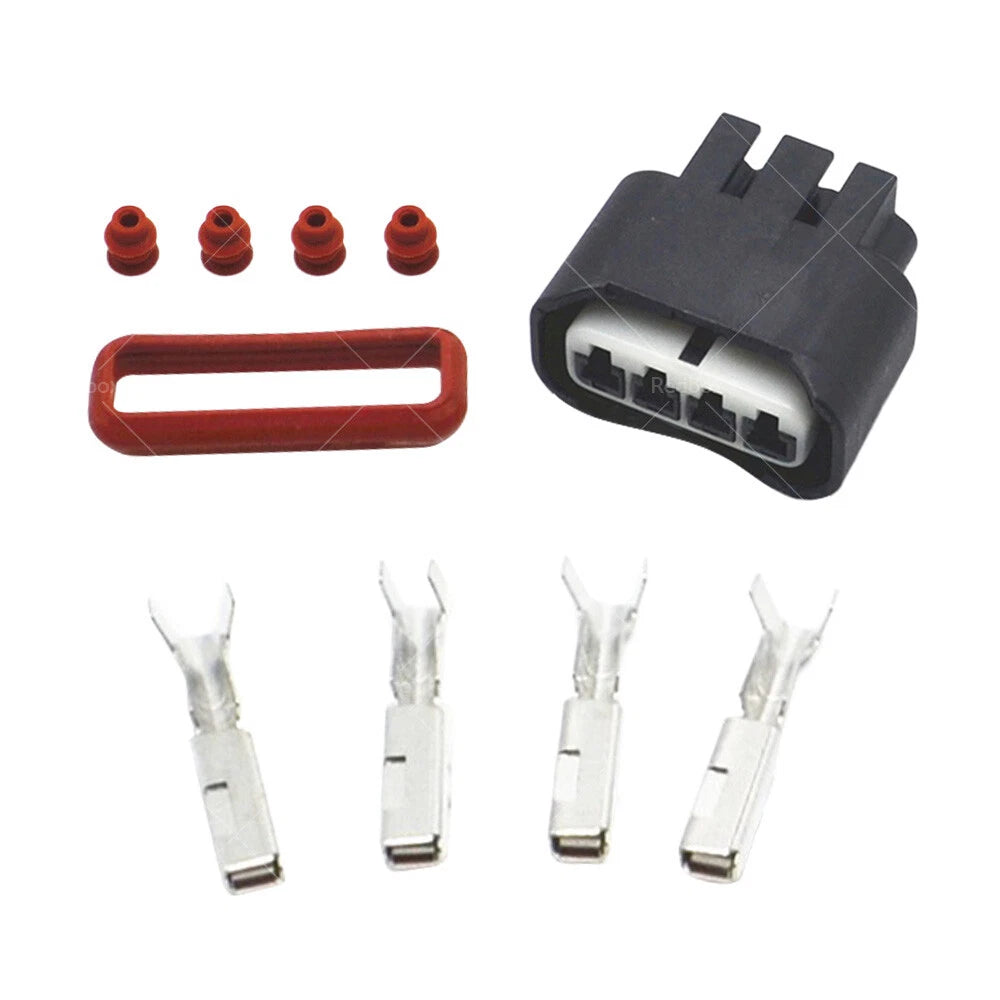 Set of 4 Ignition Coil Plug Connector Kit for Toyota Yaris (2006–2011) 90980-11885