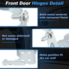 Upper Lower Door Hinge Assembly for Chevrolet Silverado 1500 2500 3500 (2007–2018) 12472843