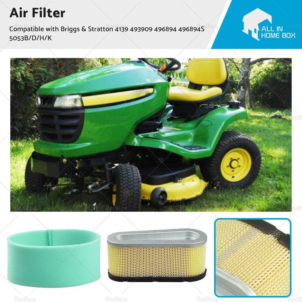 Air Filter for Briggs & Stratton 4139 493909 496894 496894S 5053B/D/H/K