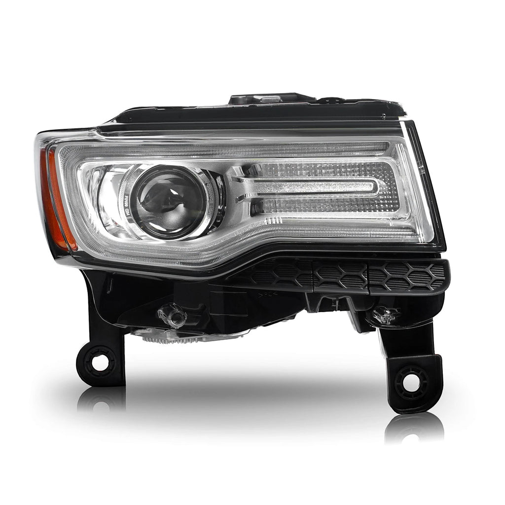 HID/Xenon Headlight Right Passenger for Jeep Grand Cherokee (2014–2016)