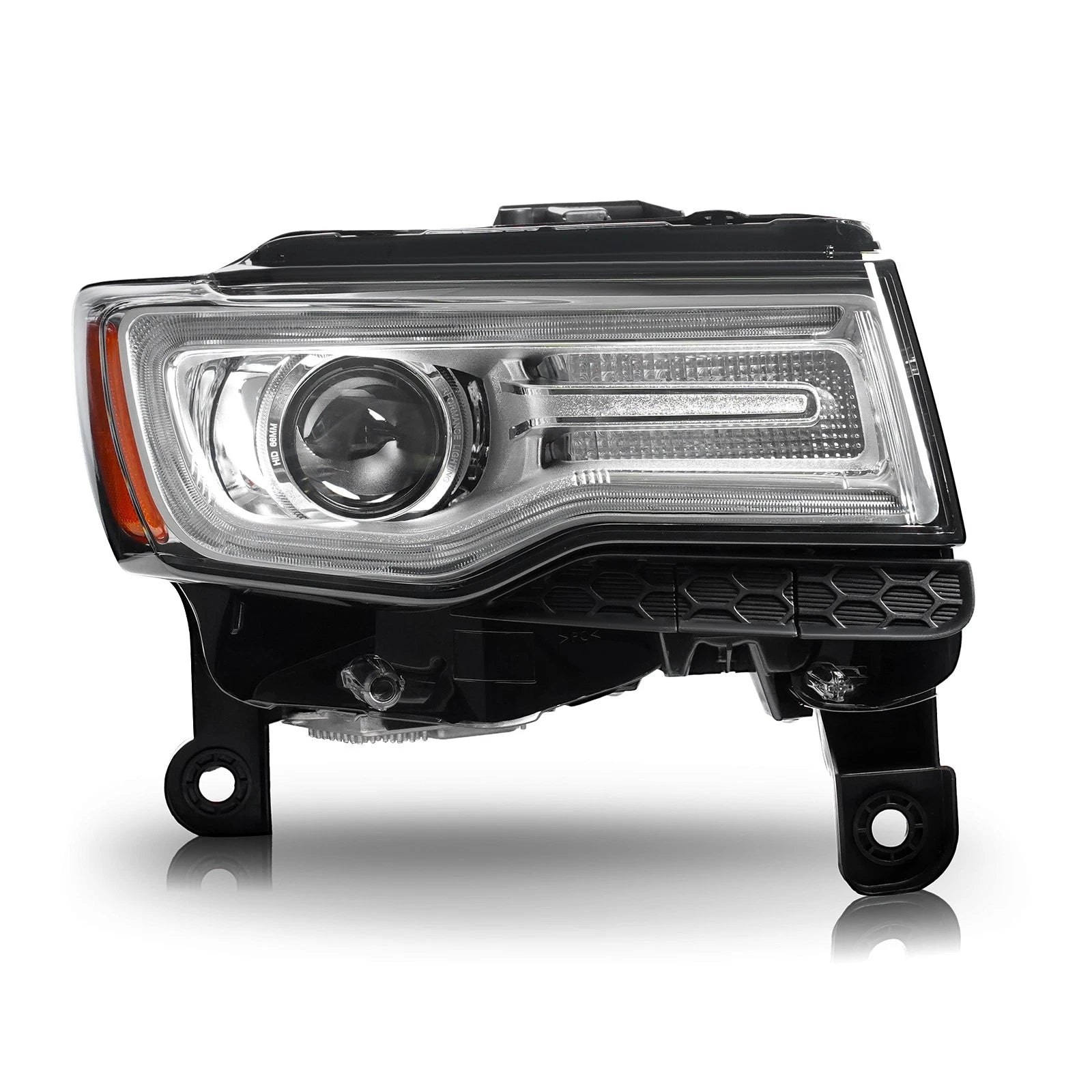 HID/Xenon Headlight Right Passenger for Jeep Grand Cherokee (2014–2016)
