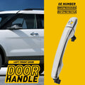 Front Left Exterior Door Handle for Ford Explorer (2011–2017) Chrome Key Hole