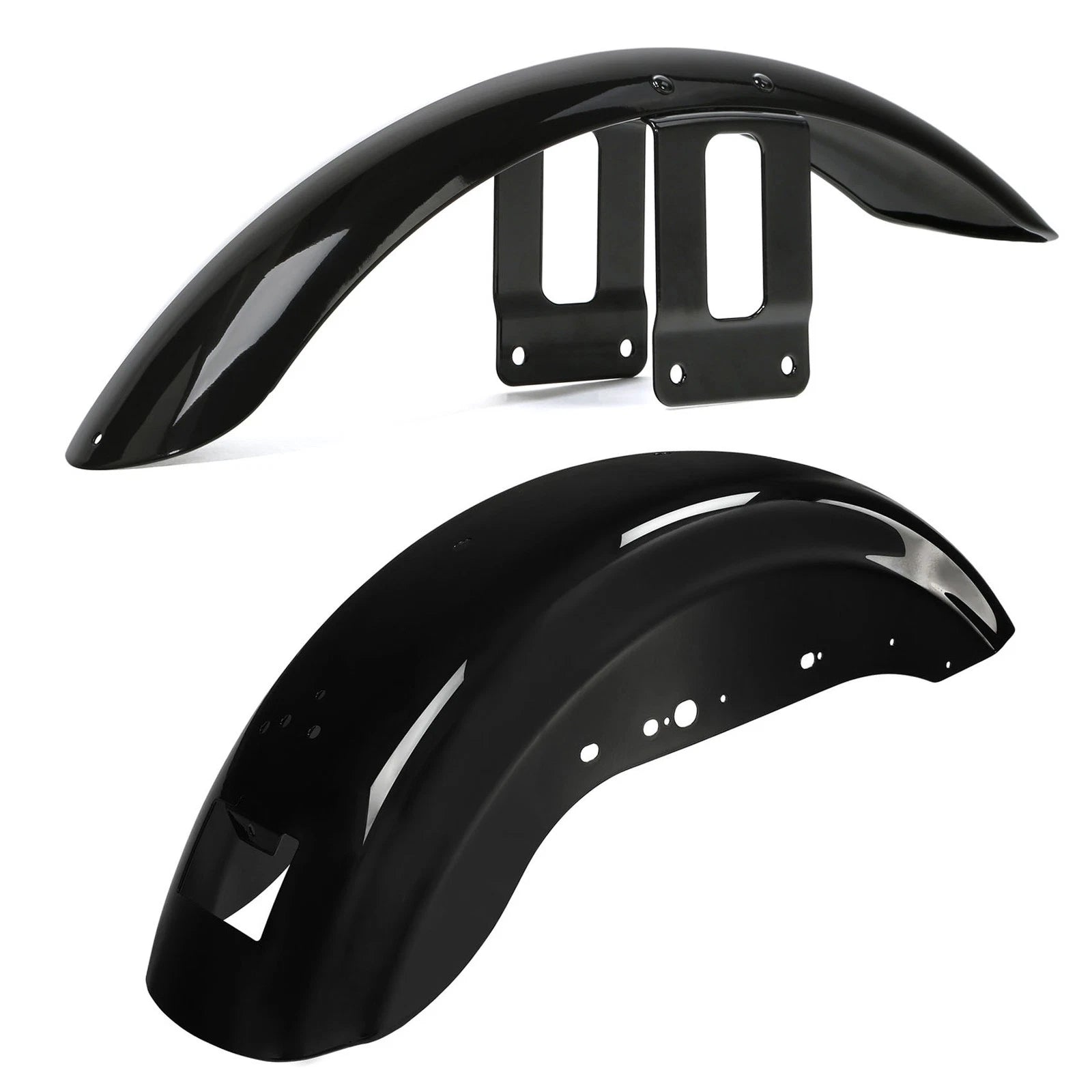 Front & Rear Fenders for Harley Sportster Iron 883 XL 1200 (2004–2023)