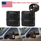LED Smoke Lens Side Mirror Turn Signal Lights for Ford Super Duty (2008–2016)