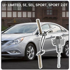 Door Lock Cylinder Front Left Driver Side for Kia Sorento (2011–2013)