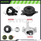 4X Transmission Engine Mount for Nissan Altima 2.5L Auto CVT (2007–2012)