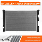 Aluminum Core Cooling Radiator for Lexus LS500 (2018–2024) DPI-13851