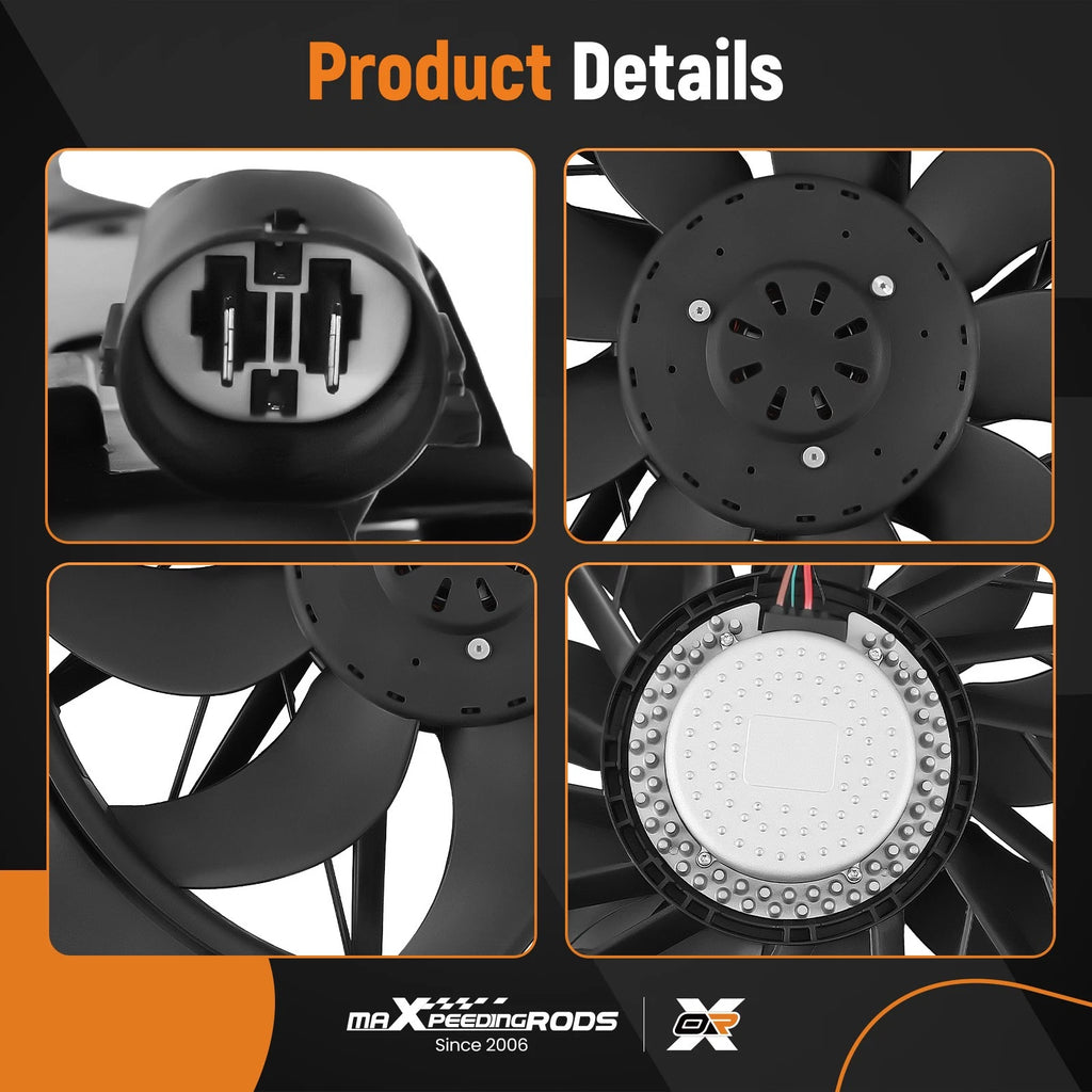 Radiator Cooling Fan for Porsche Panamera (2010–2016)