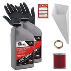 2qt Oil Change Kit for Kawasaki KLX125A KLX125B (2003–2008) SAE 10W-40