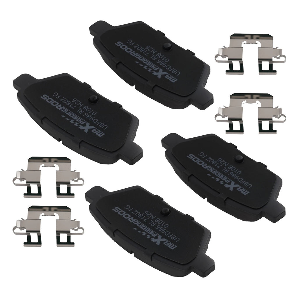 Rear Ceramic Brake Pads Kit for Mercury Milan (2006–2011) Mazda 6 (2006–2013) D1161
