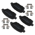 Rear Ceramic Brake Pads Kit for Mercury Milan (2006–2011) Mazda 6 (2006–2013) D1161