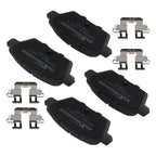 Rear Ceramic Brake Pads Kit for Mercury Milan (2006–2011) Mazda 6 (2006–2013) D1161