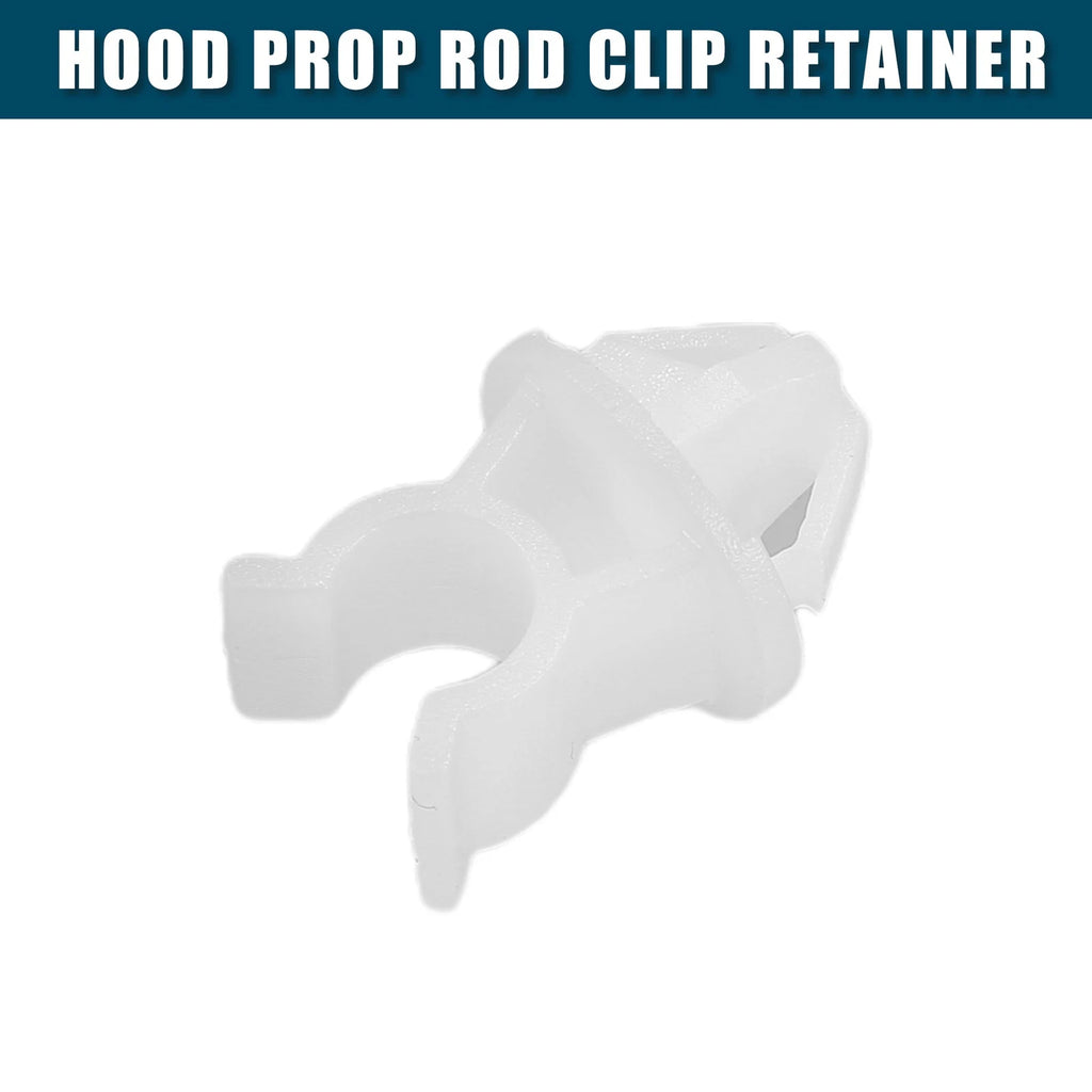 10 Pcs Hood Prop Rod Clip Retainer for Honda Prelude (1992–2001) White