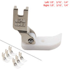 Set of 2 Side Piping Welting Feet for Industrial Sewing Machines