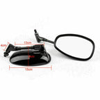 Rear View Mirrors for Yamaha V-MAX, XJR1200, MT-03, FZ6, XV950 (2004–2009)