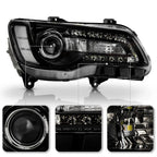 Halogen Headlight LED DRL Projector for Chrysler 300 (2015–2023)