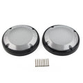 6.5" Saddlebag Lid Speaker Grill Cover for Harley Touring Electra Glide (1983–2020)