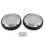6.5" Saddlebag Lid Speaker Grill Cover for Harley Touring Electra Glide (1983–2020)