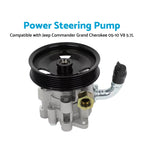 Power Steering Pump w/ Pulley for Jeep Commander Grand Cherokee (2006–2010)
