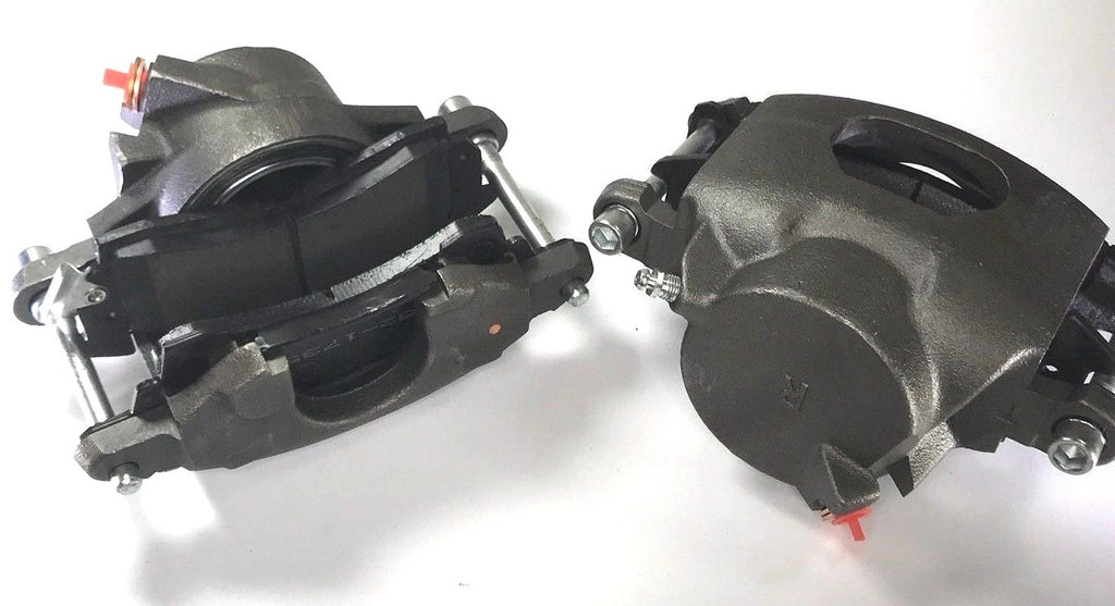 Single Piston Calipers Loaded with Pads for GM (2 Pack) (2008–2016)