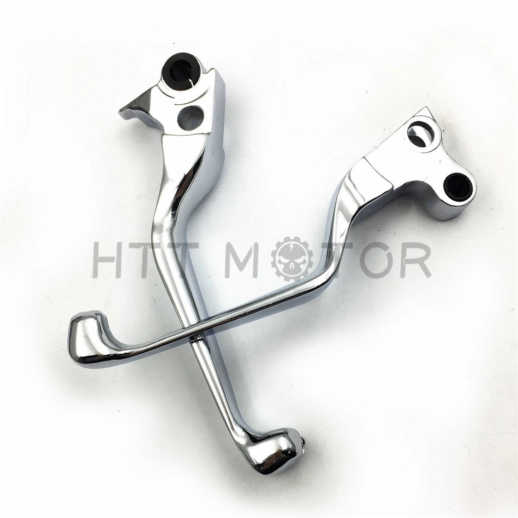 Skull Hand Levers Set for Harley Sportster XL/Softail FLSTN