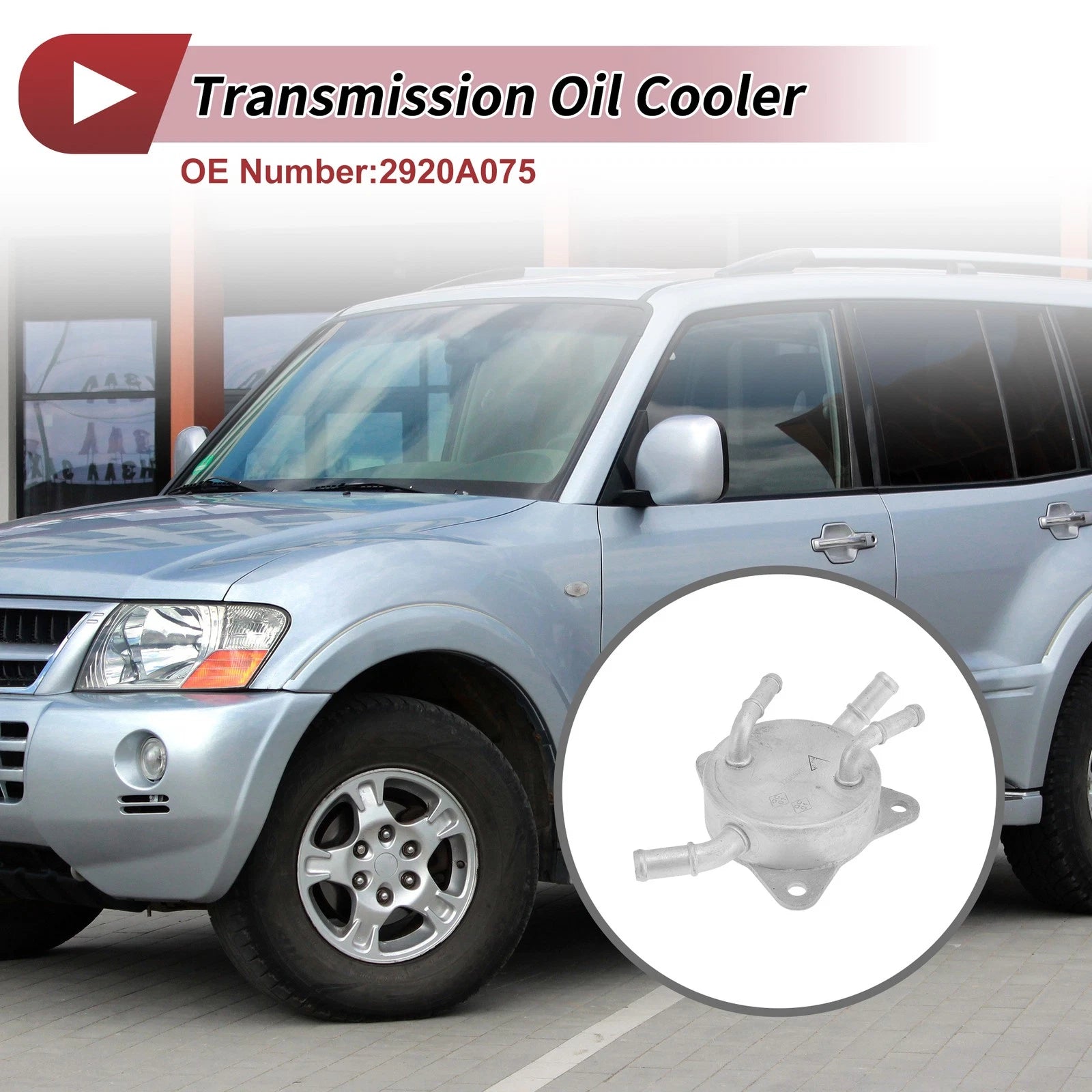 Engine Oil Cooler for Mitsubishi Pajero Montero (2006–2016) No. 2920A075