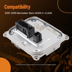 LED Headlight Ballast Control Unit for Mercedes-Benz C300 (2015–2018)