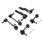 Set of 6 Sway Bar Link Tie Rod Ends for Ford Fusion Lincoln MKZ