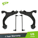 Set of 4 Control Arms with Ball Joints for Hyundai Santa Fe, Kia Sorento