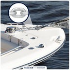 1/4" x 50' Anchor Chain for Boat (Grade 43 HT G4 Galvanized Steel)