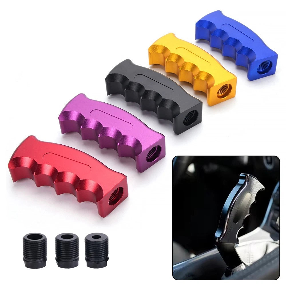 Aluminum Slotted Pistol Grip Shift Knob for Manual MT Gear Stick