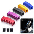 Aluminum Slotted Pistol Grip Shift Knob for Manual MT Gear Stick