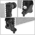 Aluminum Radiator for Mercedes C250, GLK350 (2010–2012) DPI 13213