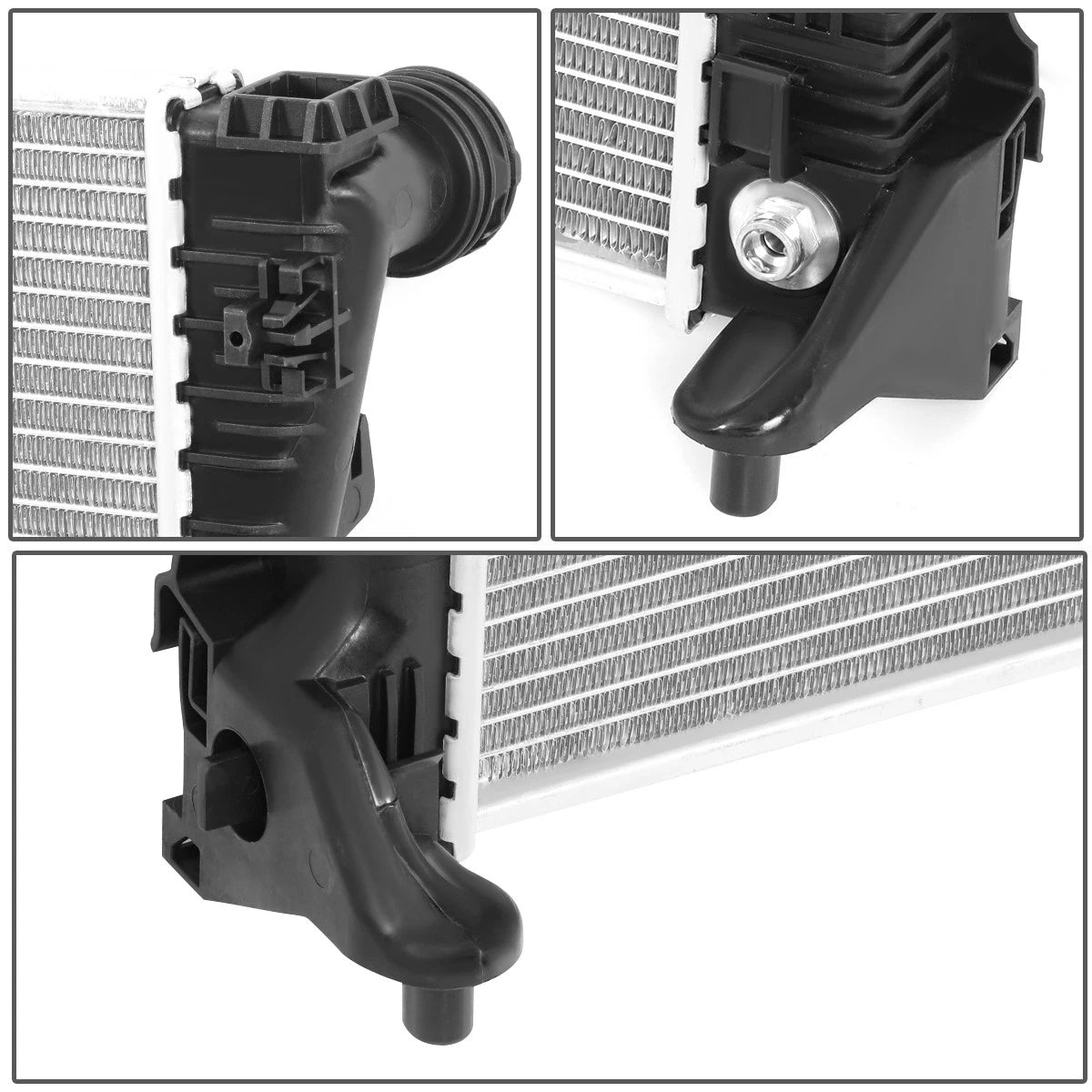 Aluminum Radiator for Mercedes C250, GLK350 (2010–2012) DPI 13213