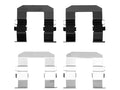 Rear Brake Hardware Kit for Suzuki XL7 (2007–2009) SB888RV