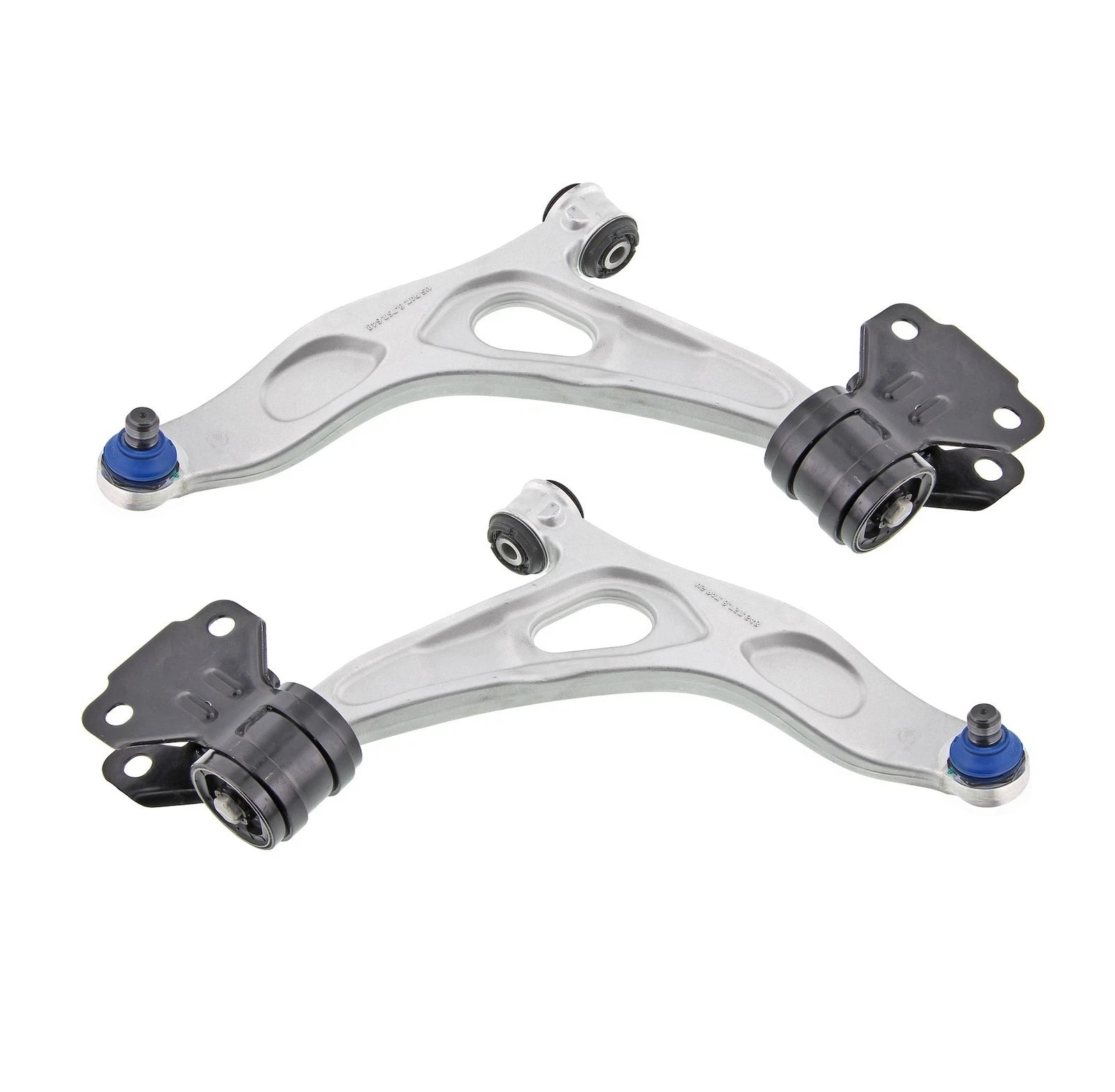 Set of 2 Front Lower Suspension Control Arm and Ball Joint for Mevotech