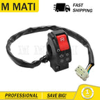 Engine Stop Kill Right Switch for Honda CRF110F CRF125F CRF125FB (2019–2024)