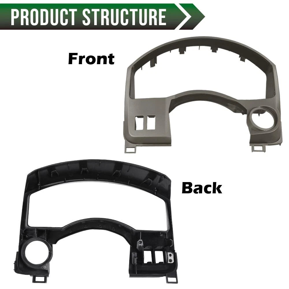 Instrument Cluster Dash Panel Gauge Trim Bezel for Nissan Titan Armada