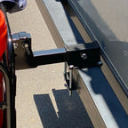 4'' Square RV Bumper Receiver Adapter for 2'' Hitch Mount Rack