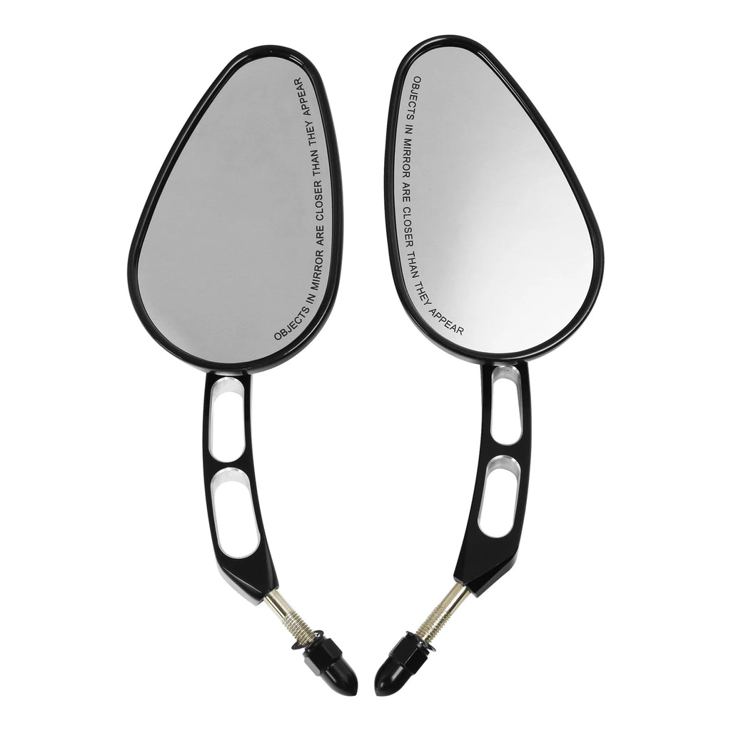 8mm Rear View Mirrors for Harley Softail Deluxe FLSTN (2005–2017)