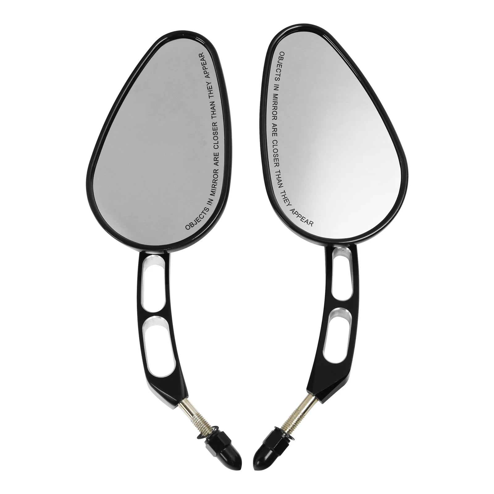 8mm Rear View Mirrors for Harley Softail Deluxe FLSTN (2005–2017)