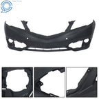 Primed Front Bumper Cover for Acura RDX (2016–2018) with Parking Sensor Hole