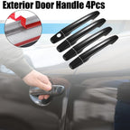 Set of 4 Keyless Holes Door Handle Covers for Mitsubishi  Carbon Fiber