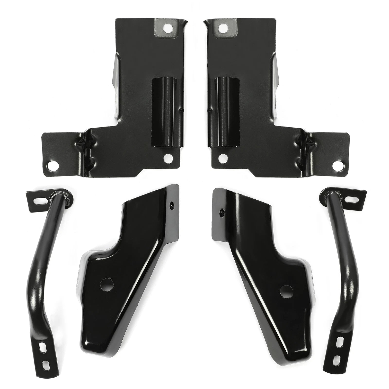 Set of 2 Front Bumper Mounting Support Brackets for Silverado 1500 2500 (2003–2006)