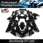 ABS Fairing Kit for Kawasaki Ninja ZX10R (2006–2007) Glossy Black